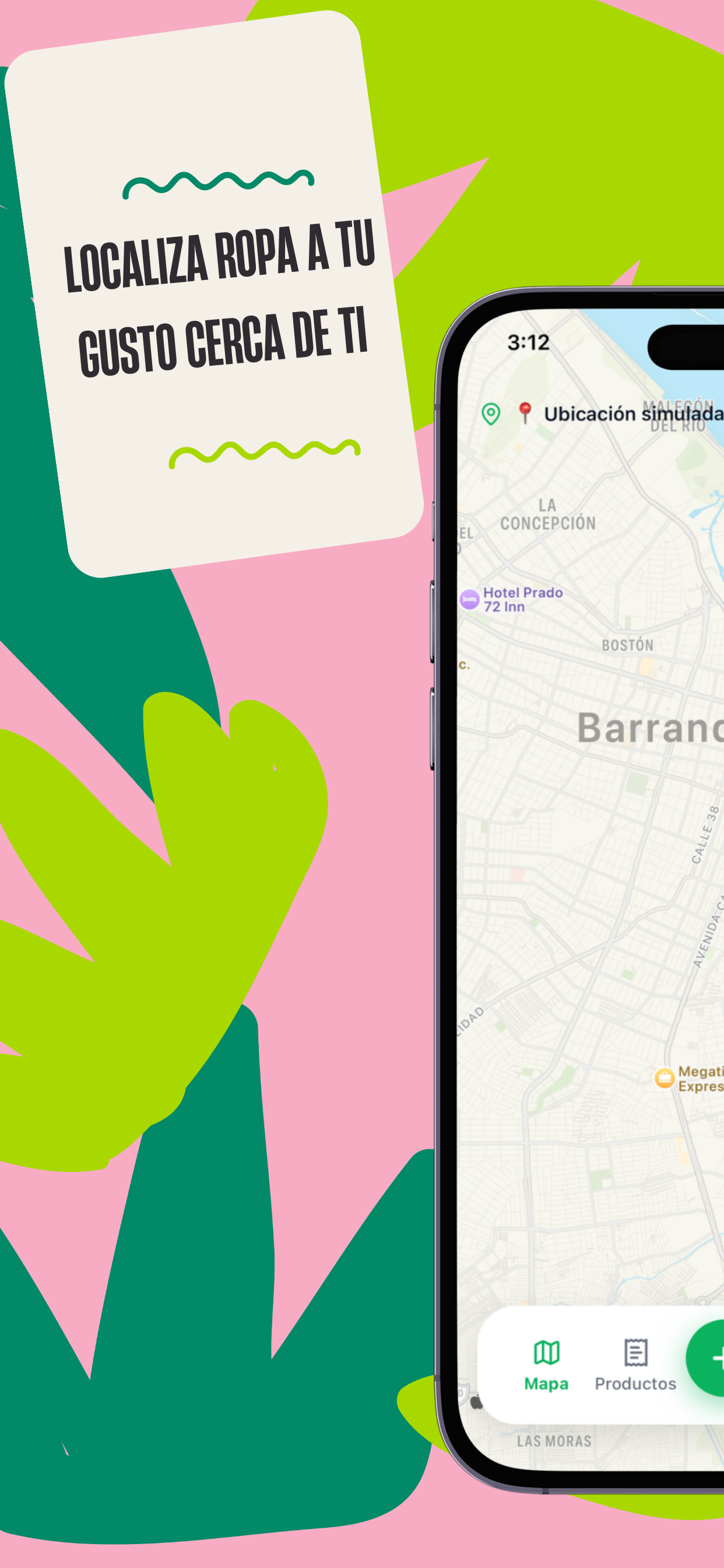 Vista previa de la app GreenCloset 1